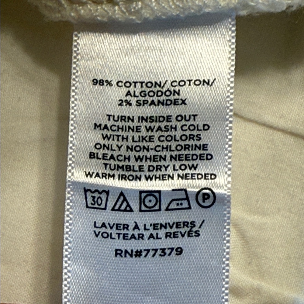 Ann Taylor Cream/White Wide-Leg Pants - Picture 10 of 13